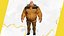 Homme stylisé par temps froid portant une doudoune