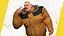 Homme stylisé par temps froid portant une doudoune