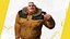 Homme stylisé par temps froid portant une doudoune