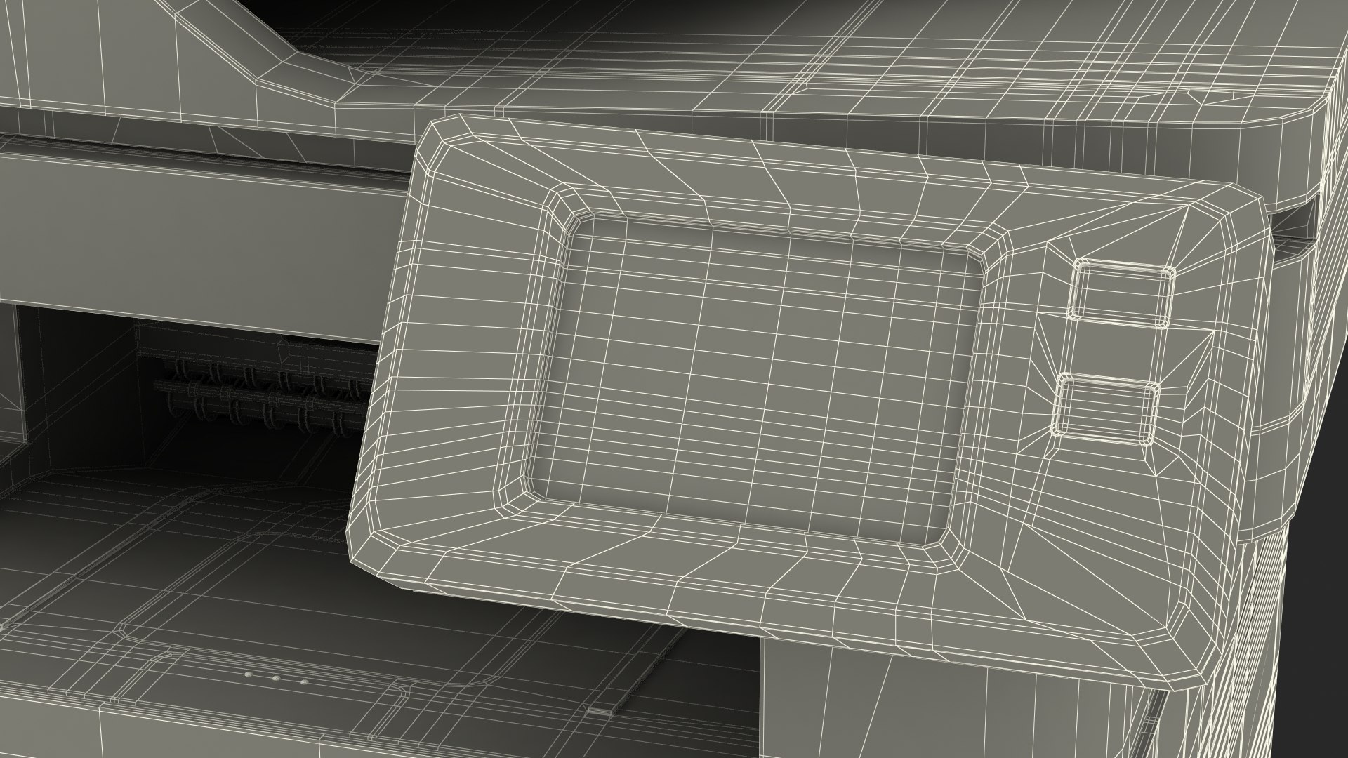 Xerox B215 Multifunction Laser Printer Power ON 3D model TurboSquid