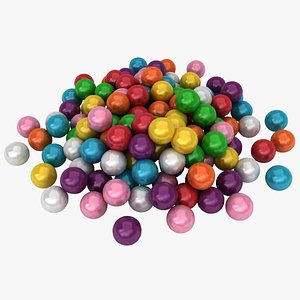 3D bubble gum pile