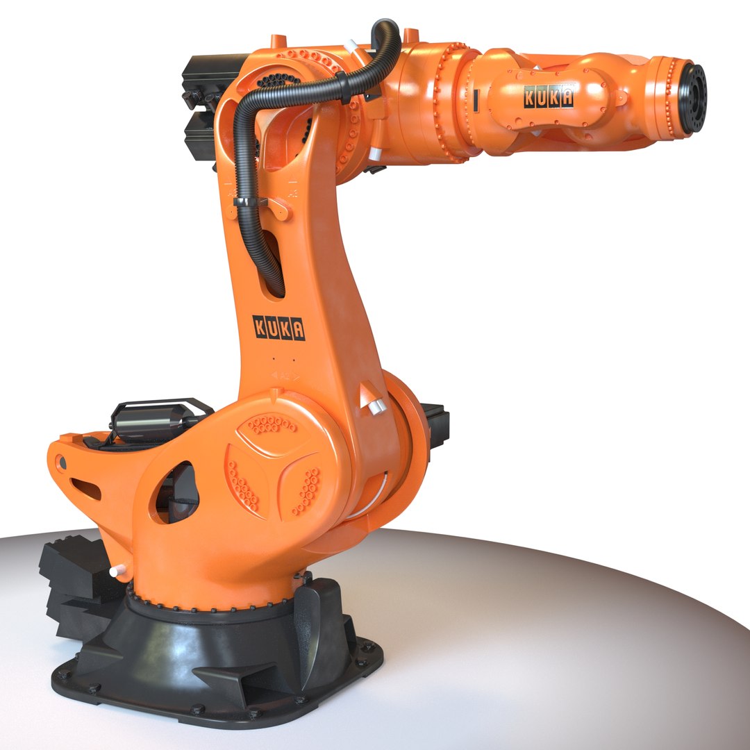 3d Industrial Robot Kuka Kr