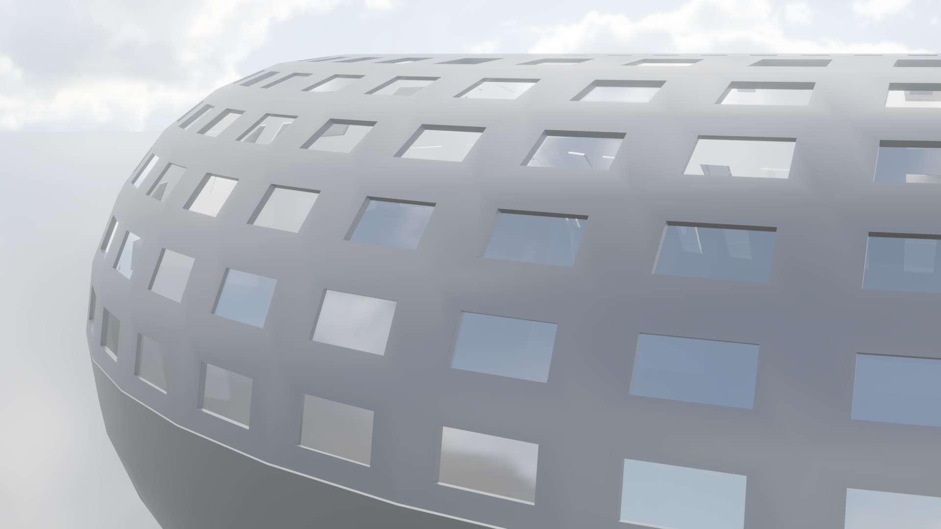 3D Parametric Building 1f1 - TurboSquid 1988456