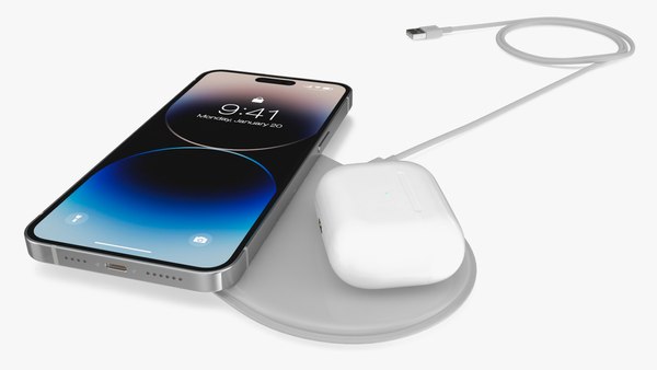 Charging Case Iphone Airpower 3D Apple AirPower Charger With