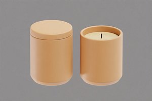 3D model Jar Candle