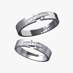 3D model Wedding ring 36