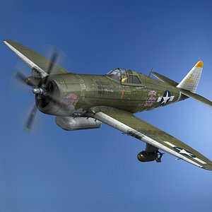 Republic P-47D Thunderbolt - Miss Mutt II