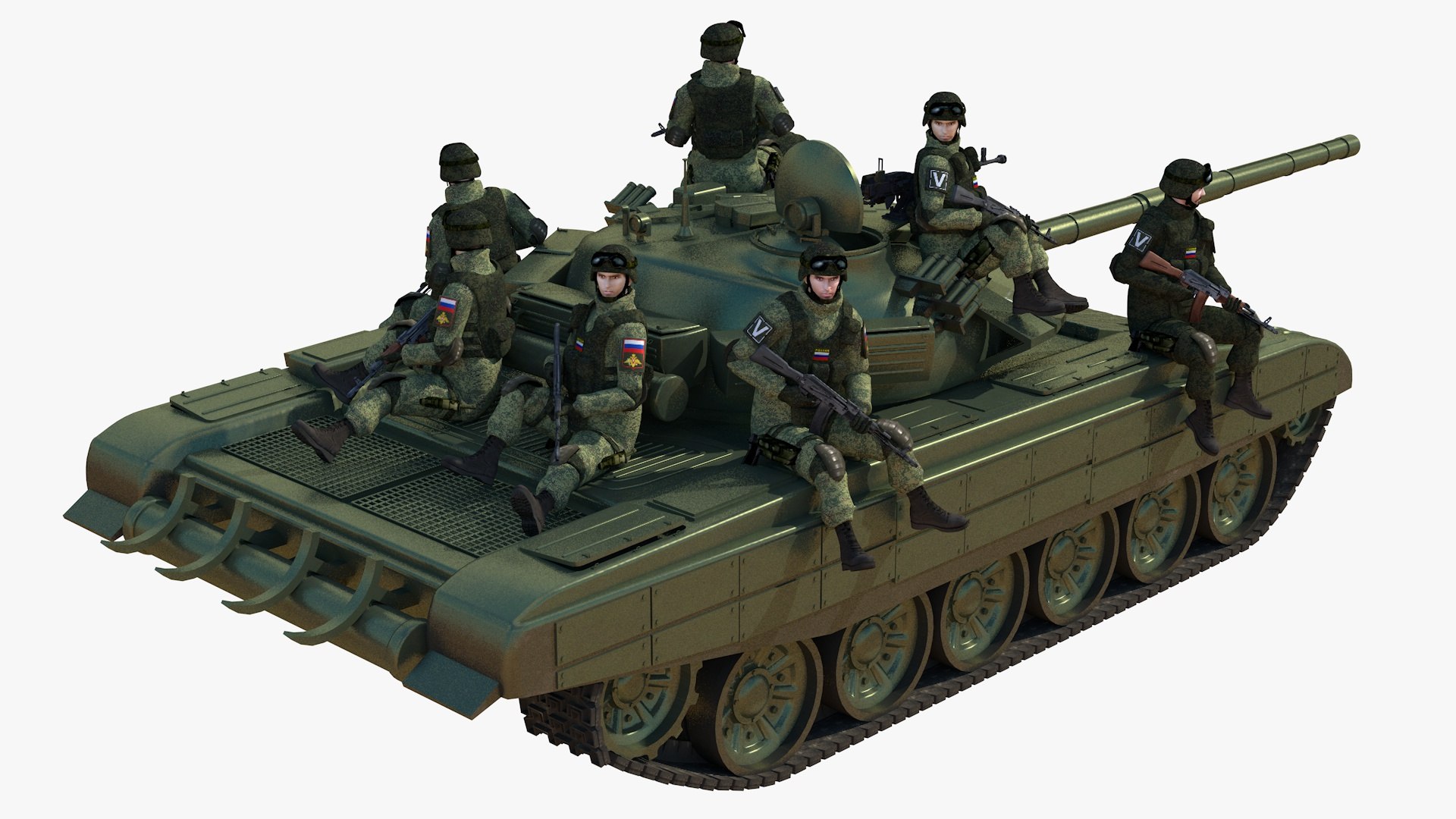 Russian T-72 Tank With Soldiers 3D model https://p.turbosquid.com/ts-thumb/pU/6gc5E2/K1/5/jpg/1748650580/1920x1080/fit_q87/586f9004cb53d24e5e828a9c676000089862027a/5.jpg