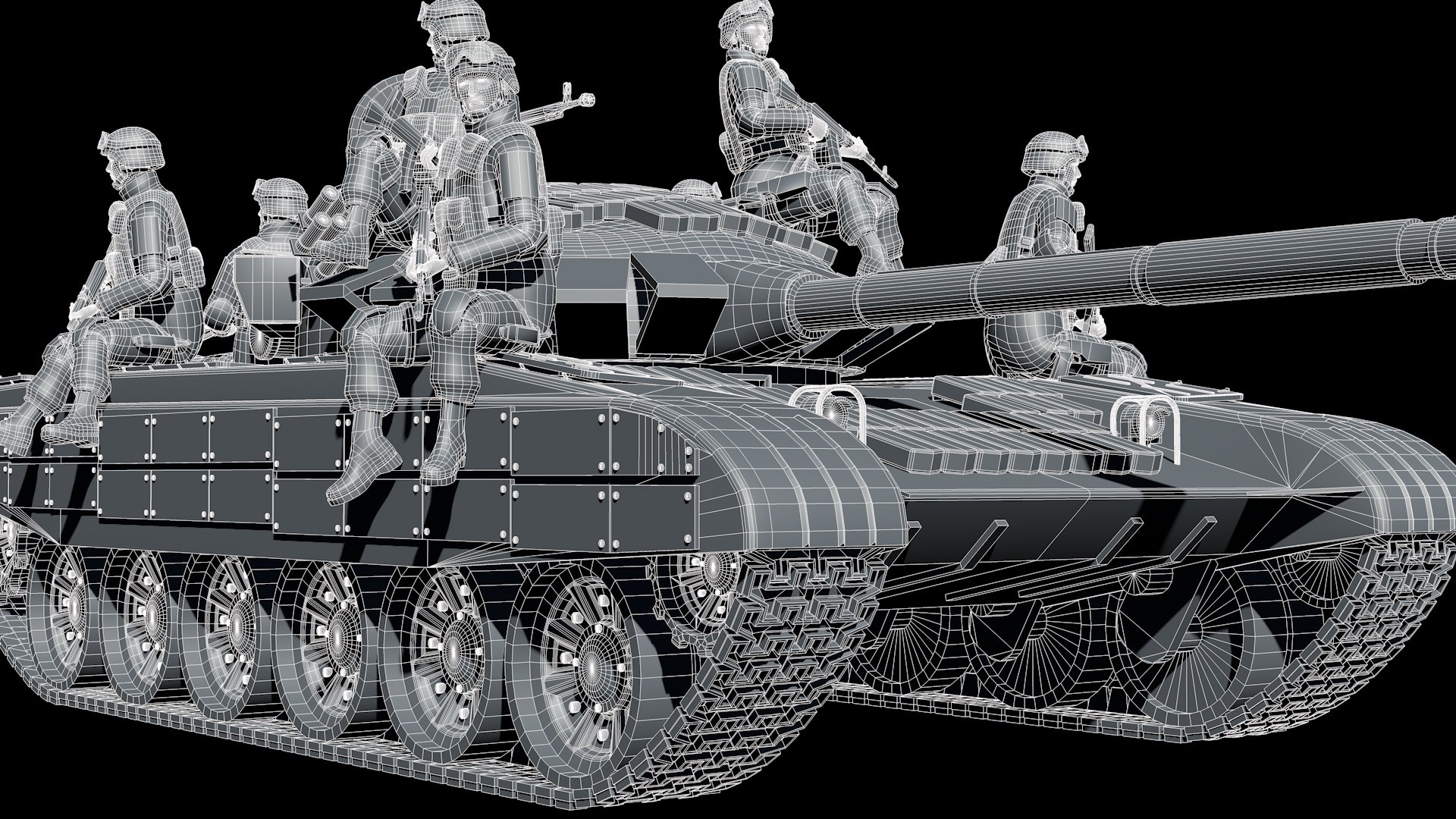 Russian T-72 Tank With Soldiers 3D model https://p.turbosquid.com/ts-thumb/pU/6gc5E2/rX/12/jpg/1748650584/1920x1080/fit_q87/7e015870cfba7d8e2b276d465ccb594c1254db30/12.jpg