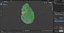 Slimer Green Ghost ruhige Pose
