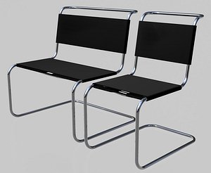 3d office chair model