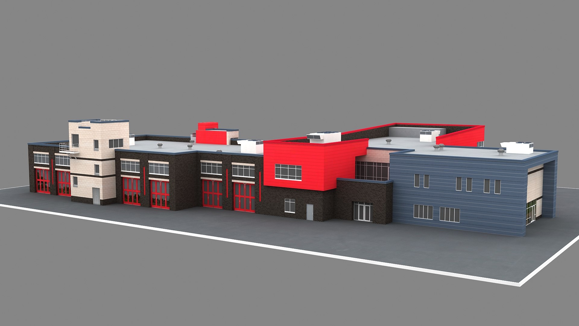 3D Fire Station Building https://p.turbosquid.com/ts-thumb/pU/CKHrdq/B1/firestation_010006/jpg/1747914401/1920x1080/fit_q87/43bbcd73f740297cb704ec82838050a4435aa899/firestation_010006.jpg