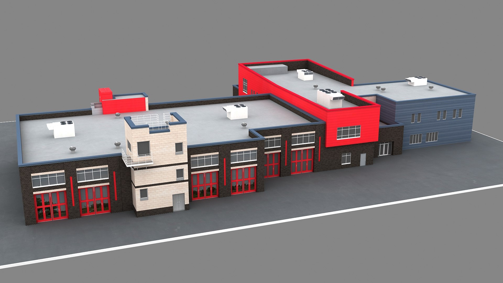 3D Fire Station Building https://p.turbosquid.com/ts-thumb/pU/CKHrdq/ma/firestation_010005/jpg/1747914400/1920x1080/fit_q87/2f80b668804e4c3dd73b7fc60a374f8c6fb6c09f/firestation_010005.jpg