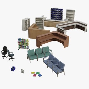 Hospital Props Collection 6B model