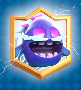 Clash Royale Electro Spirit Card