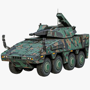 3D Skyranger 30 Air Defence Tower System NATO Camo PBR