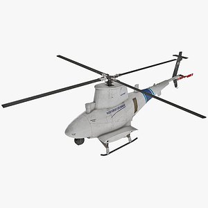 northrop grumman mq-8 scout 3d model