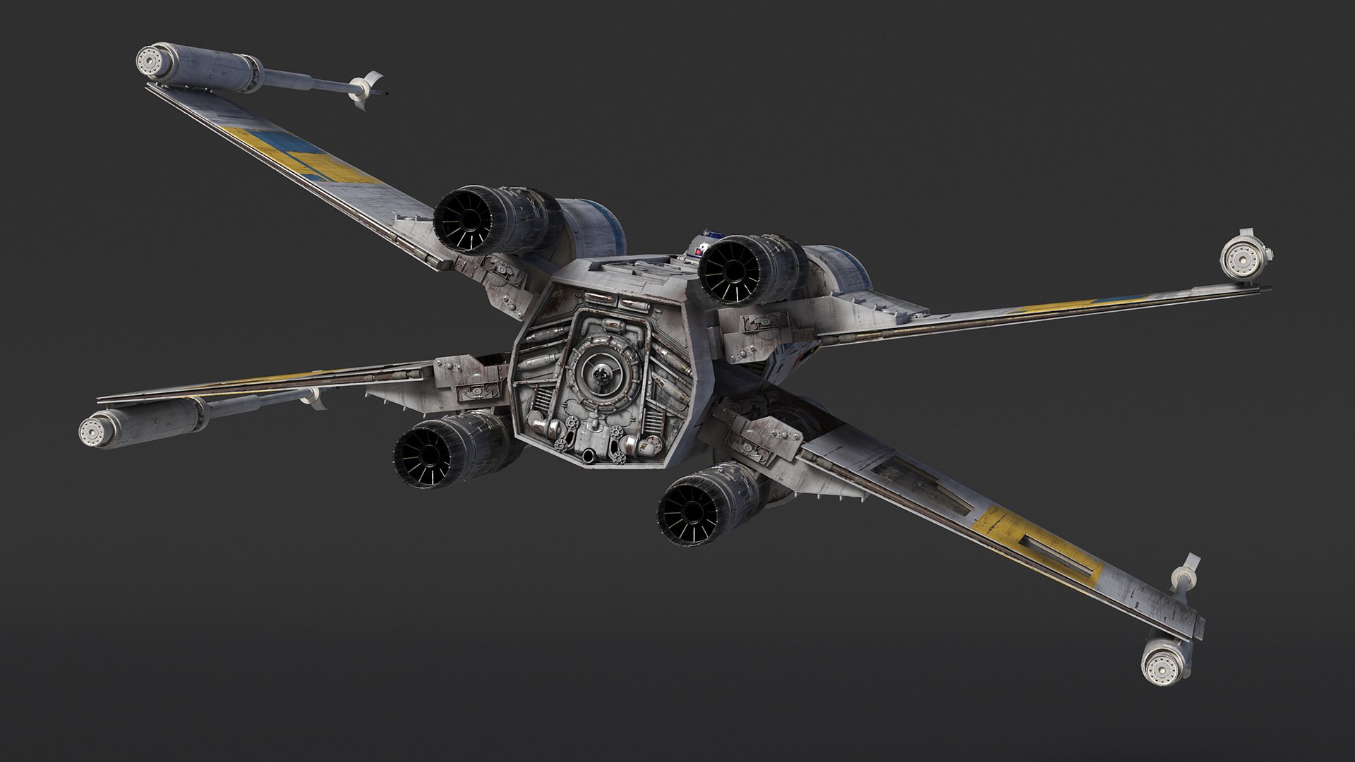 3D model Space Fighter X-Wing Starship with R2-D2 Rigged for Maya https://p.turbosquid.com/ts-thumb/pU/RWTZ84/84/spacefighterxwingstarshipwithr2d2riggedformayavray3dmodel012/jpg/1729029237/1920x1080/fit_q87/00d73a795c6107dbd6d848dfc1e6947455b3f7da/spacefighterxwingstarshipwithr2d2riggedformayavray3dmodel012.jpg