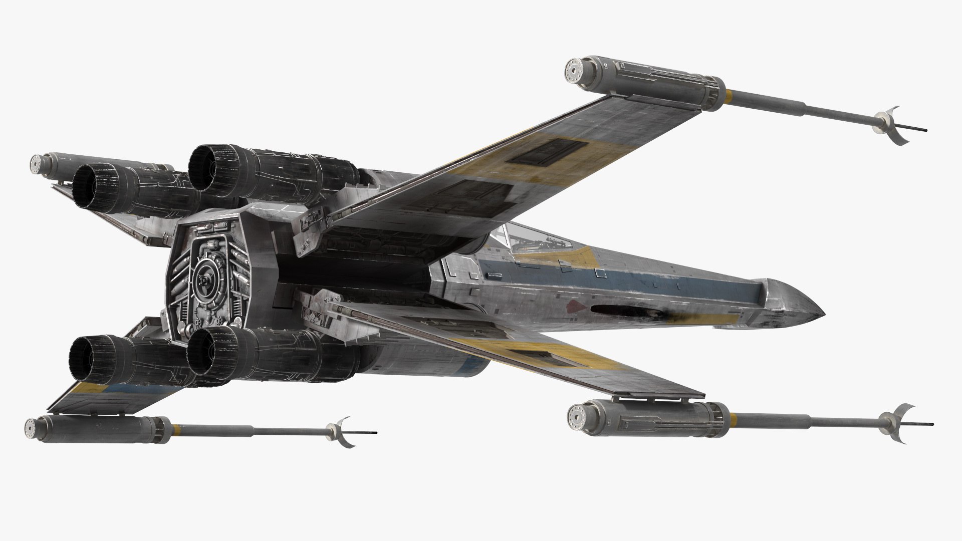3D model Space Fighter X-Wing Starship with R2-D2 Rigged for Maya https://p.turbosquid.com/ts-thumb/pU/RWTZ84/c7/spacefighterxwingstarshipwithr2d2riggedformayavray3dmodel017/jpg/1729029258/1920x1080/fit_q87/7b5f21fbcd090d73f848b18babf8bf328afc6c1f/spacefighterxwingstarshipwithr2d2riggedformayavray3dmodel017.jpg