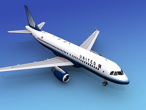 airline airbus 3ds