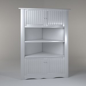 White Hutch Cabinet