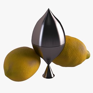 lemon mixer 3D model