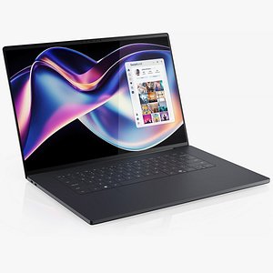 DELL XPS 16 Laptop DA16260 3D model