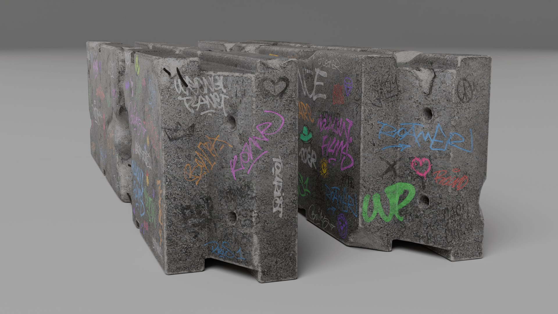 3D Damaged Graffiti Concrete Barrier model https://p.turbosquid.com/ts-thumb/pU/ZHI50V/LI/8/png/1742719615/1920x1080/fit_q87/f6618bc1bb8cc0b5cf0e122c45478a30ad540a98/8.jpg