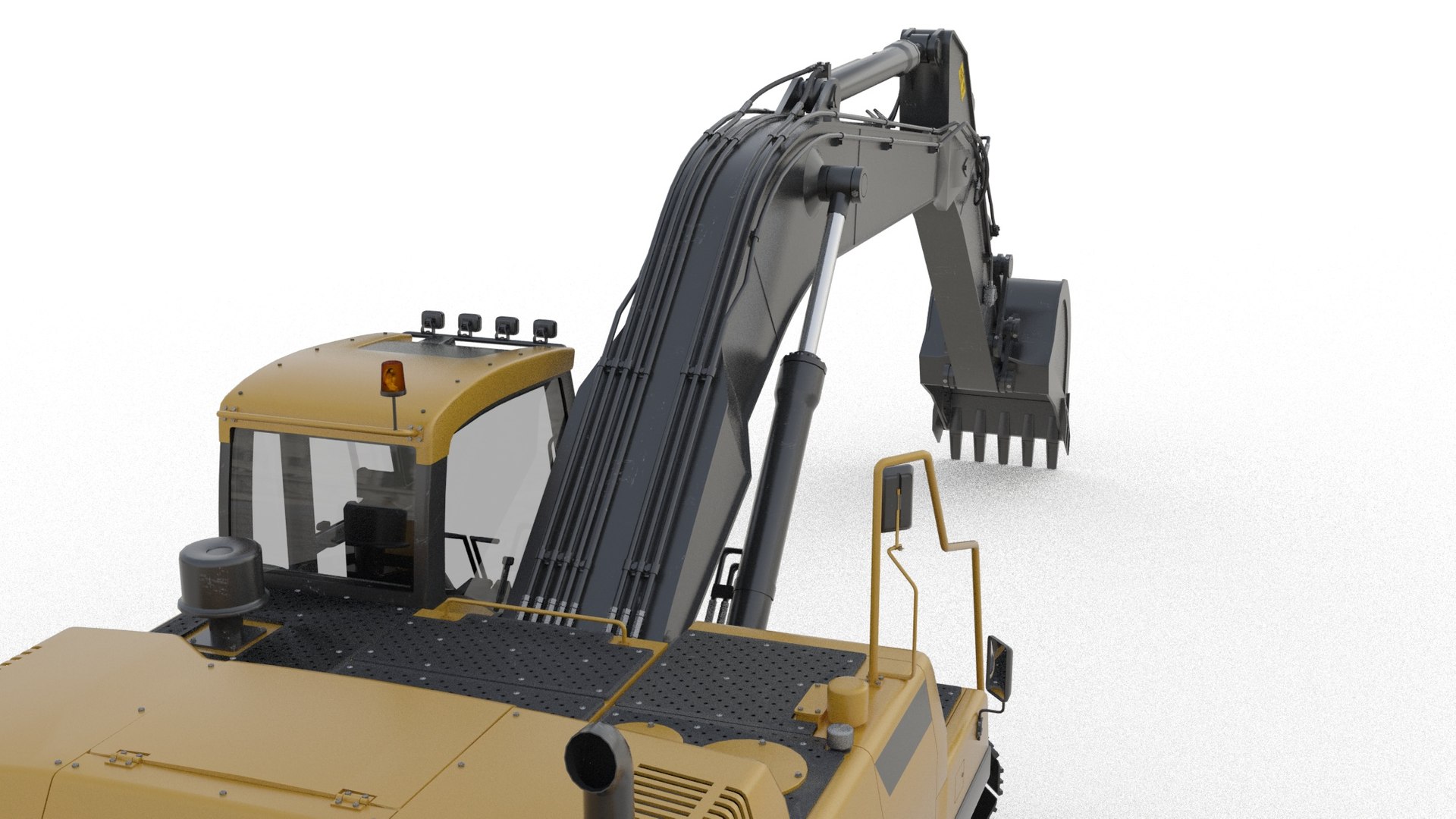 3D Model Excavators Volvo And Untitled Rigged - TurboSquid 2171441