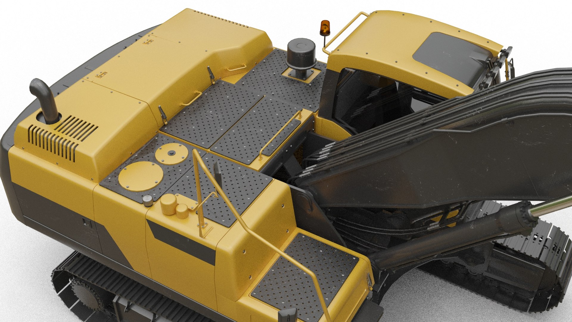 3D Model Excavators Volvo And Untitled Rigged - TurboSquid 2171441