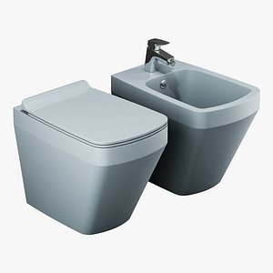 simas baden baden bb 01 bb 04  toilet 3D model