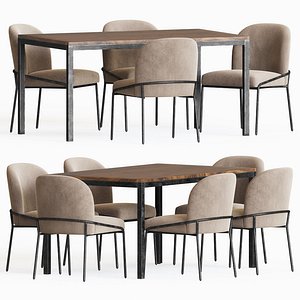 3D astrud dining chair model