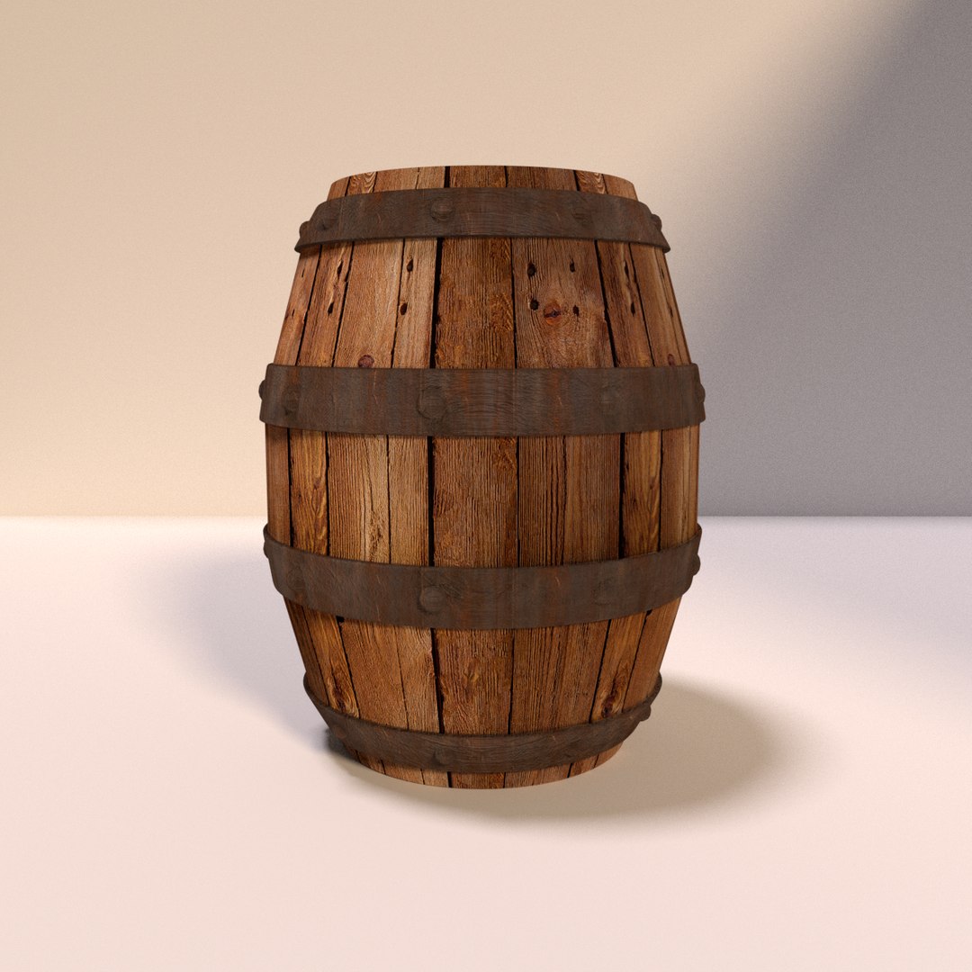 3D barrel wood wooden https://p.turbosquid.com/ts-thumb/pU/jQ9Yf7/sFGk2GNL/render3/png/1583188863/1920x1080/fit_q87/1d0fb80c96df1f31547e7975d4f29d2122680694/render3.jpg