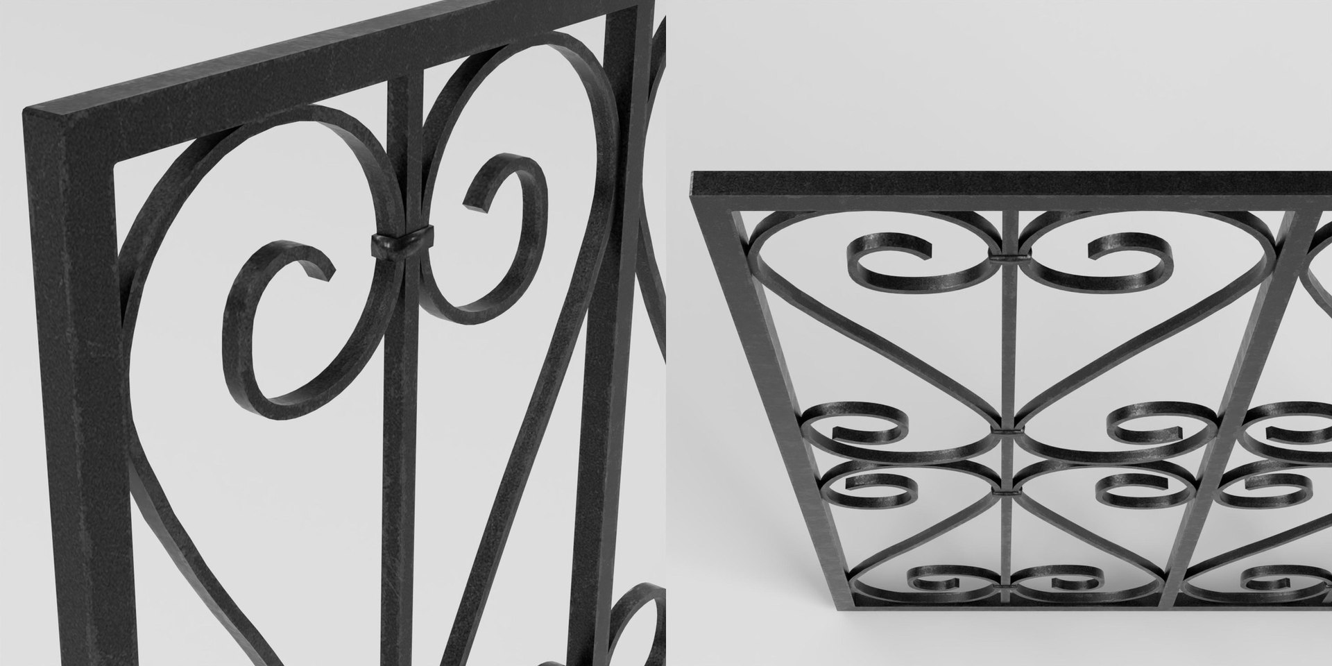 Wrought iron window grille 3D model https://p.turbosquid.com/ts-thumb/pU/mhM1jB/q2/tswroughtironwindowgrille04/jpg/1752879919/1920x1080/fit_q87/21fbaf647ef5ceea65d807636272b2c7e86c4ba5/tswroughtironwindowgrille04.jpg