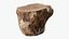 3D model Scanned Trimmed Tree Wood 09