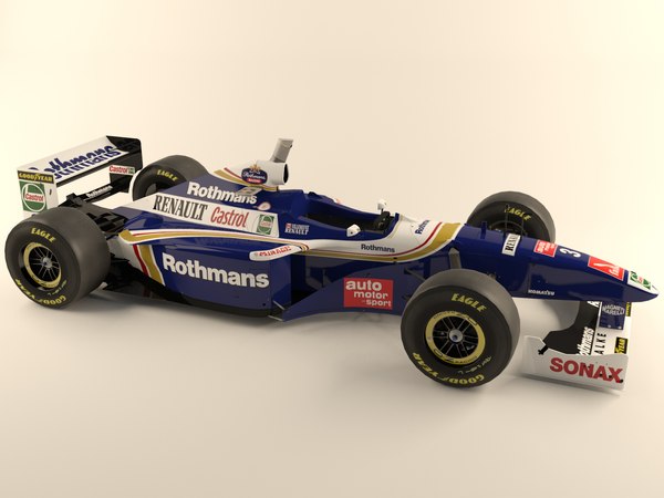 ウィリアムズルノーFW19 1997 F1カー3Dモデル - TurboSquid 687629