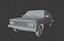 Fiat 131 Mirafiori Car 3D Model
