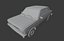 Fiat 131 Mirafiori Car 3D Model