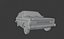 Fiat 131 Mirafiori Car 3D Model