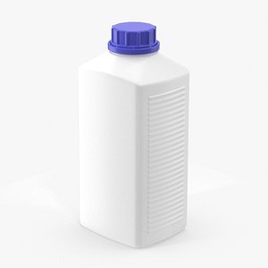 3D Plastic Bottle