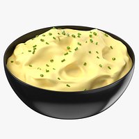 Bowl of Mashed Potatoes
