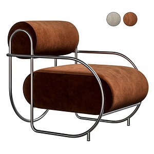 Chromeo Armchair Ottoman