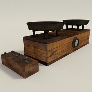 3dsmax antique balance