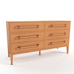 3D LinneaDrawer Dresser