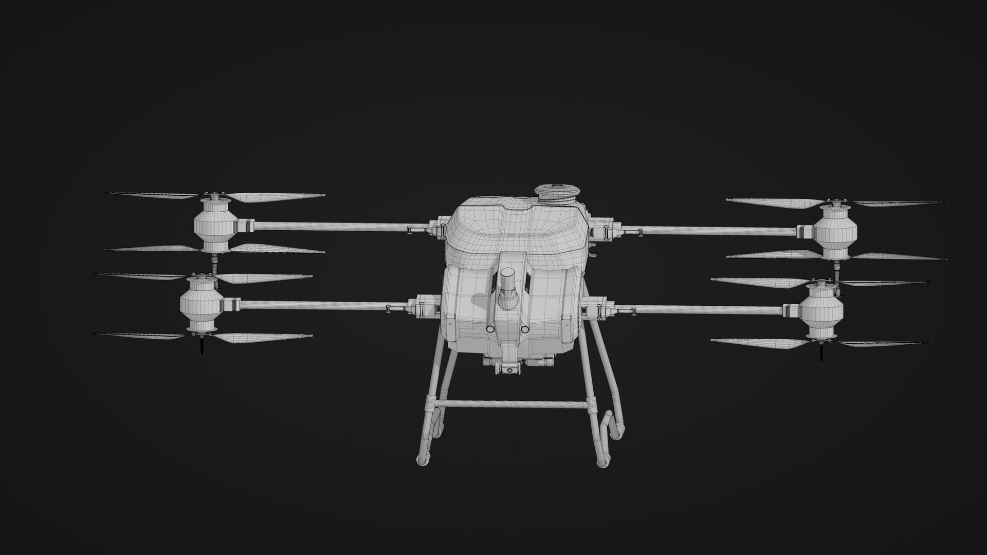 DJI Agras T40 Drone 3D model https://p.turbosquid.com/ts-thumb/pV/6gH39W/6a/wire1/jpg/1709409398/1920x1080/fit_q87/3467dceb9bdbe9f1ac02ec223a1bc889bc51a0a1/wire1.jpg