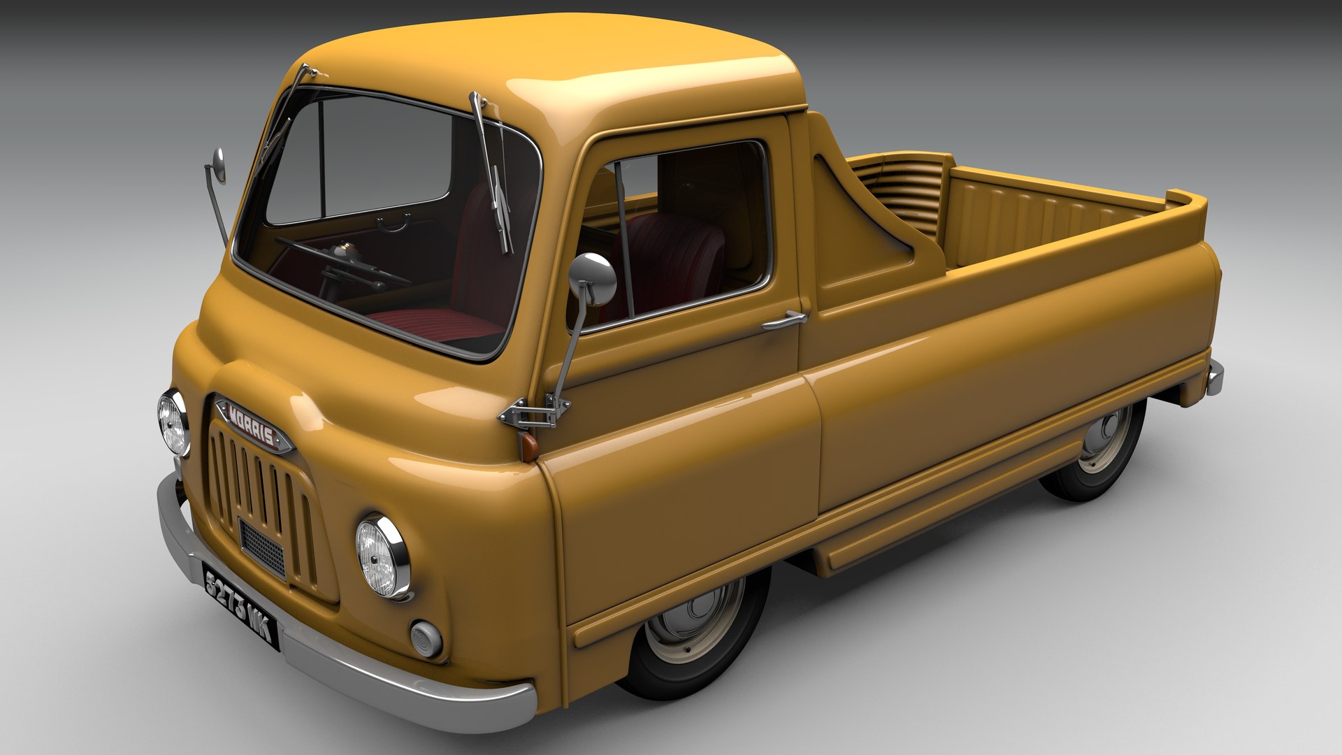 3D J2 Pickup Morris - TurboSquid 1612991