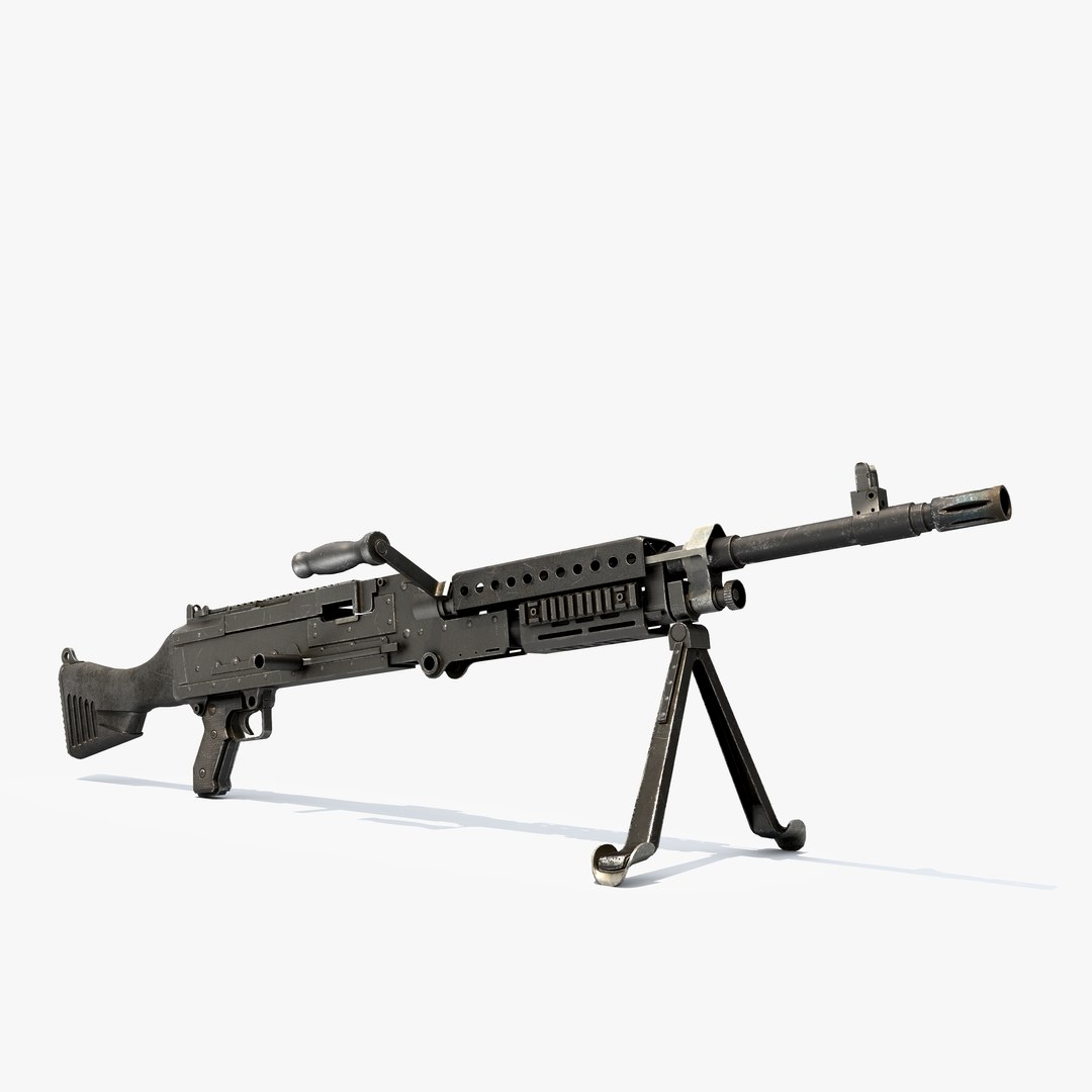 3D Model Machine Gun M 240 - TurboSquid 1956020