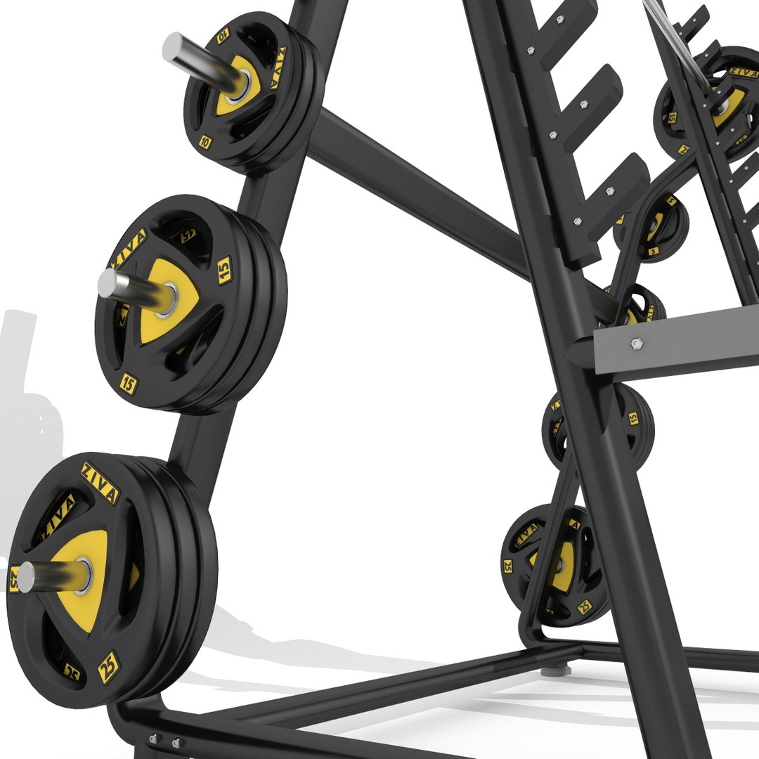 Max Squat Rack Station