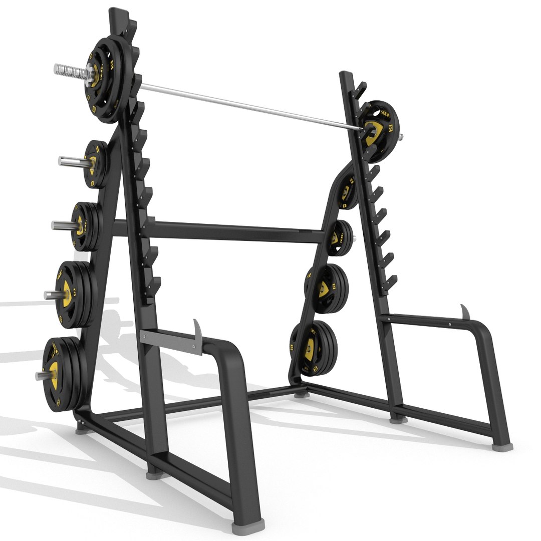 Max Squat Rack Station