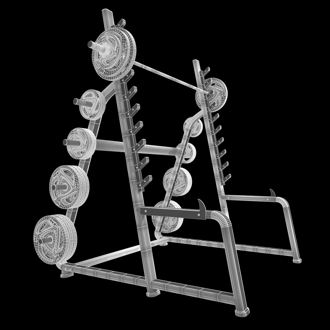 Max Squat Rack Station